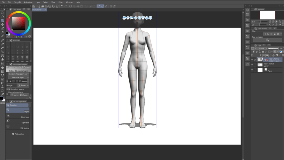 Unable to modify 3d models. - CLIP STUDIO ASK