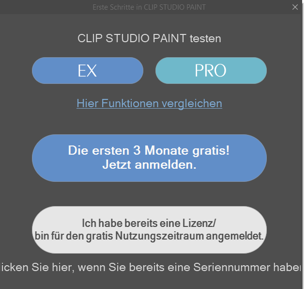 Cannot save although demo is active - CLIP STUDIO ASK