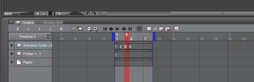 Looking for keyframe options in animation. - CLIP STUDIO ASK