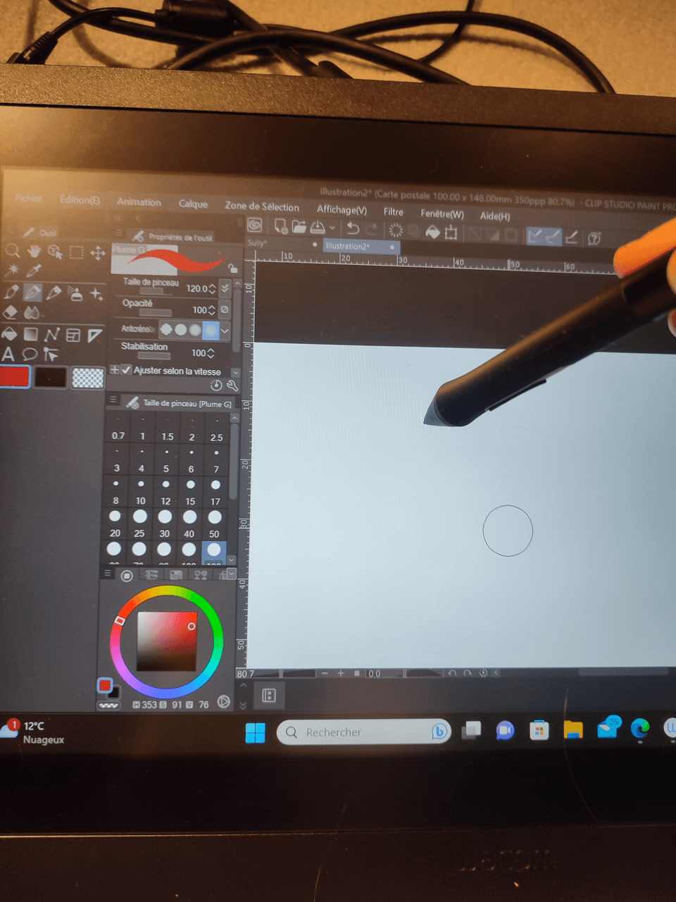 The cursor does not move when I select a tool - CLIP STUDIO ASK