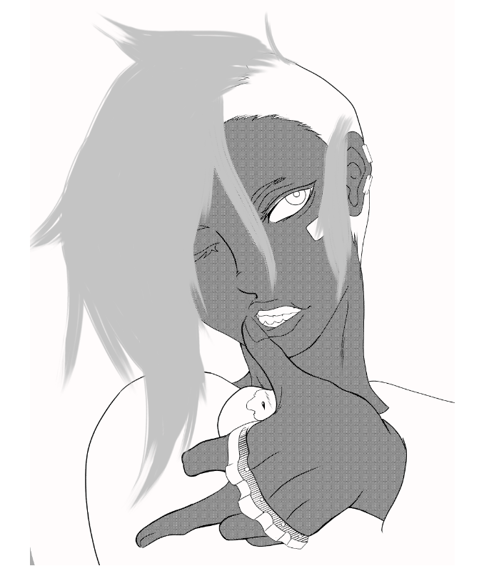 モアレなしでシャドウ スキンにスクリーントーンを追加する方法 Clip Studio Ask