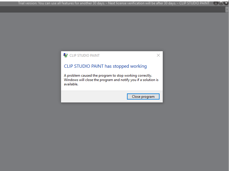 cspトライアルクラッシュ CLIP STUDIO ASK