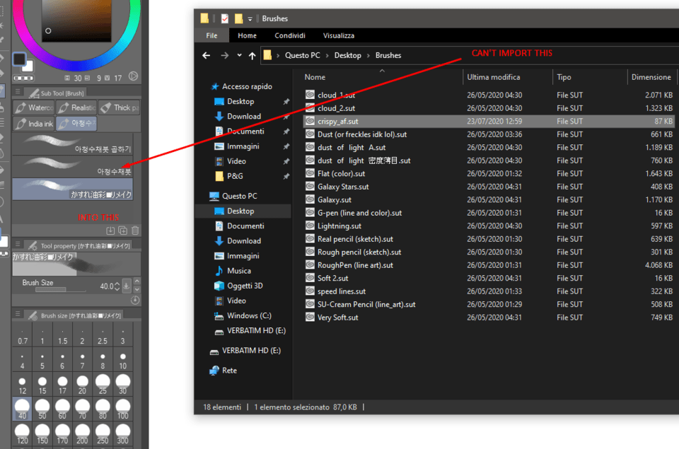 Clip Studio How To Import Brushes