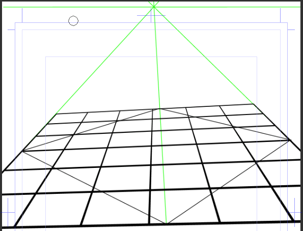 床のパースに合わせた格子模様の描き方 Clip Studio Ask