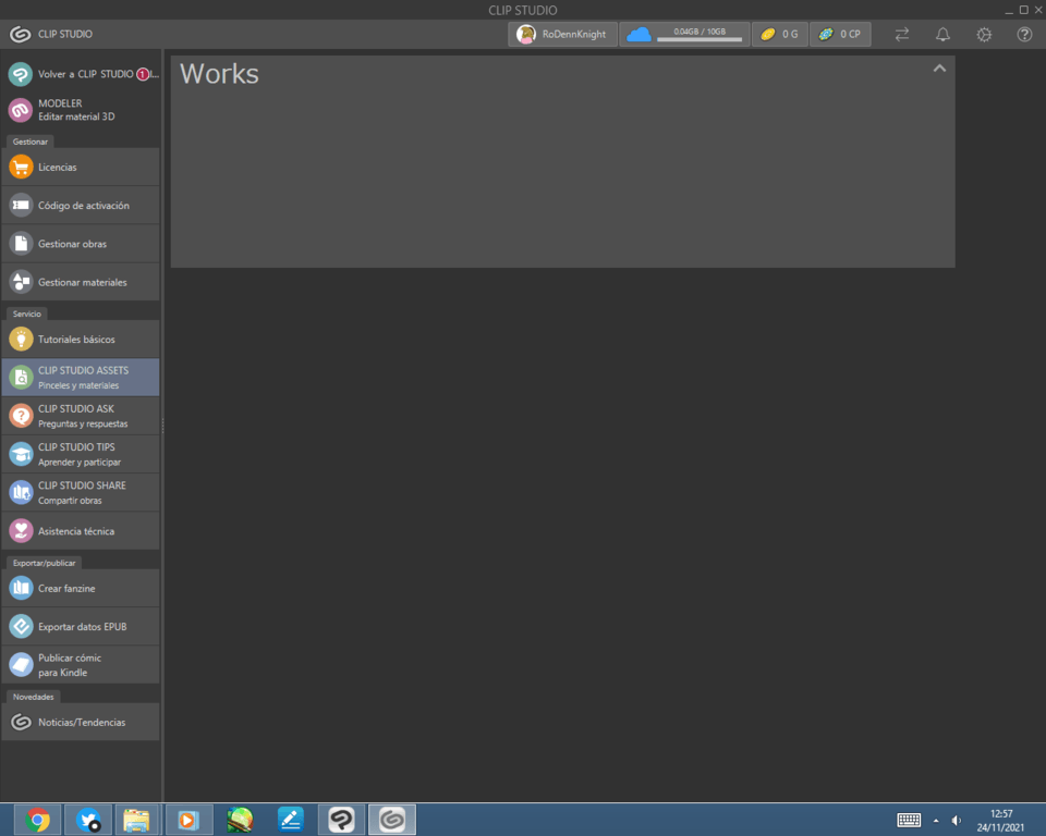 Why doesn't my Clip Studio display my work or let me download materials? CLIP STUDIO ASK
