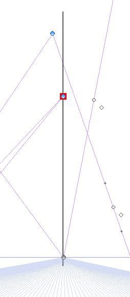 I want to add a vanishing point on a vertical line - CLIP STUDIO ASK
