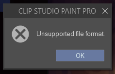 Windows 업데이트로 인해 .clip 파일이 손상되었습니다. - CLIP STUDIO ASK