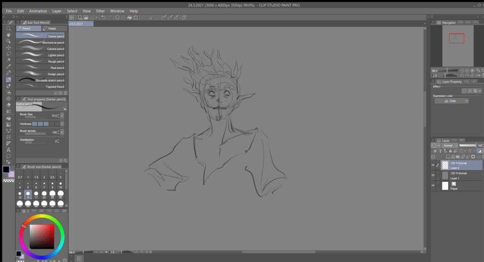 Updated and My Interface Scaled Up? - CLIP STUDIO ASK