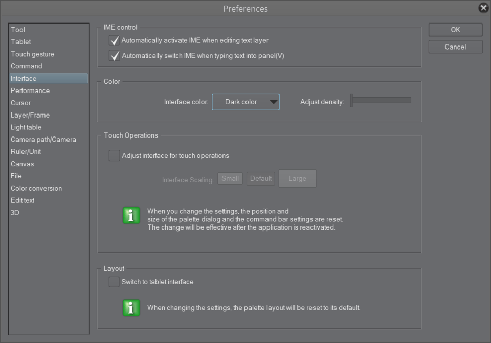 Dark UI for Clip studio Paint EX - CLIP STUDIO ASK