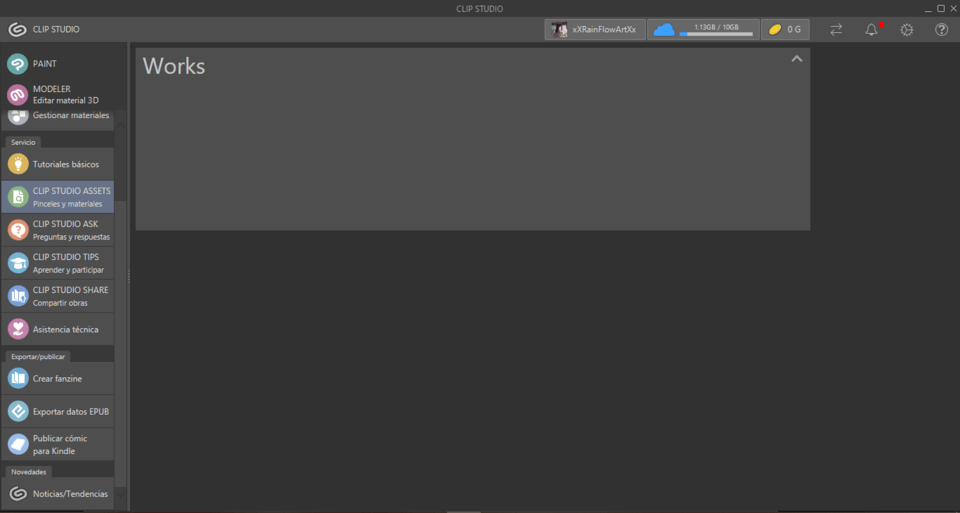 Clip studio tab does not load correctly - CLIP STUDIO ASK