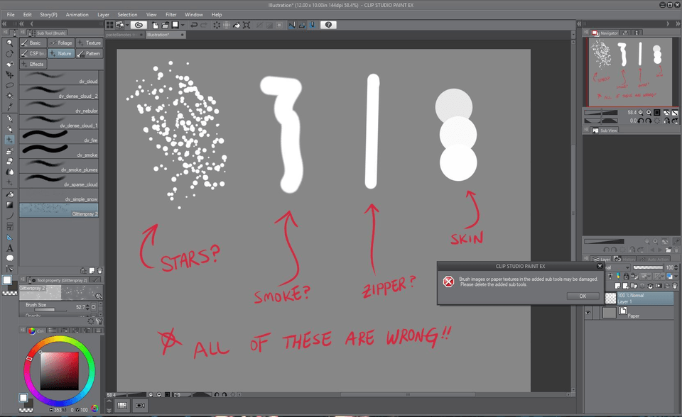 Esitellä 48+ imagen clip studio custom brushes abzlocal fi