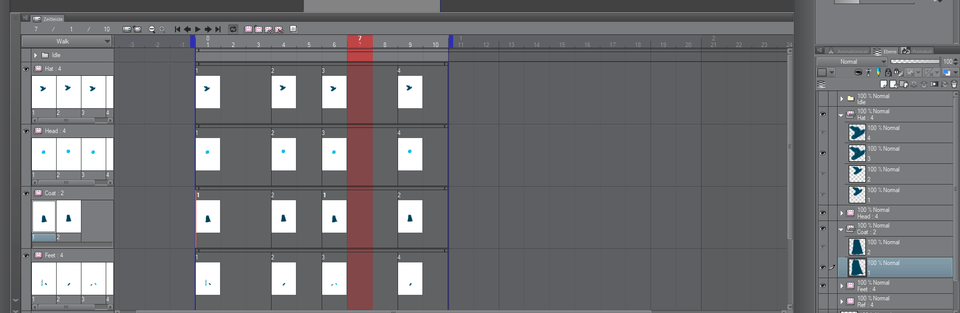 Keyframes change on each start - CLIP STUDIO ASK