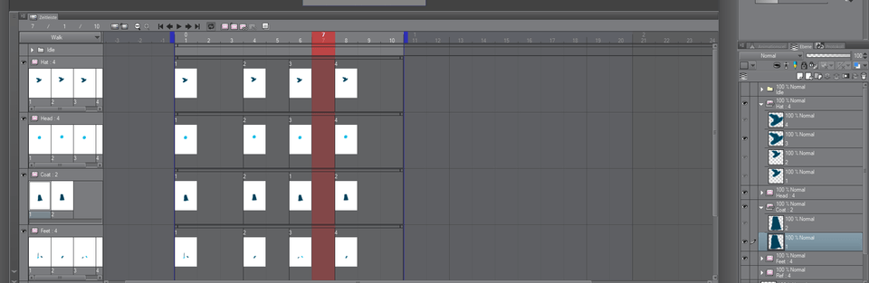 Keyframes change on each start - CLIP STUDIO ASK