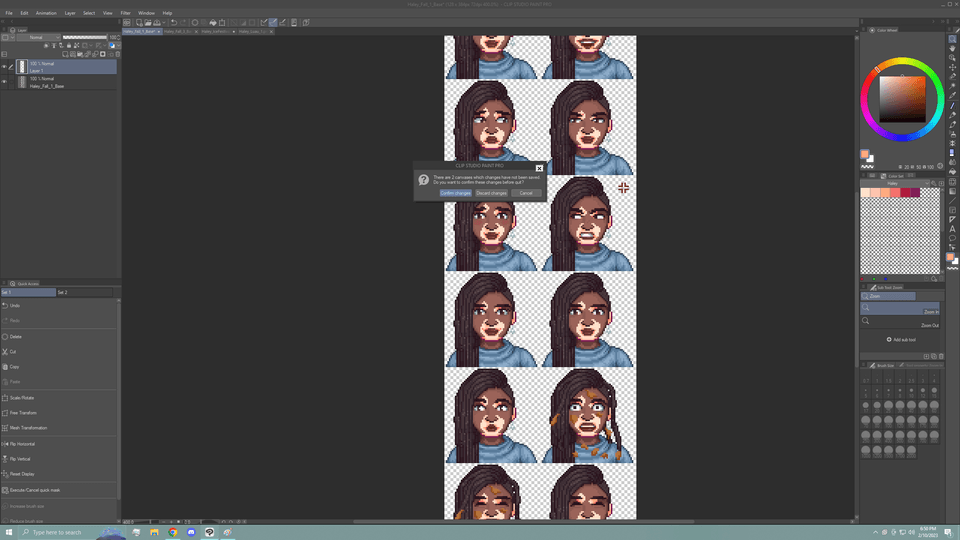 Clip Studio won't let me click on anything CLIP STUDIO ASK
