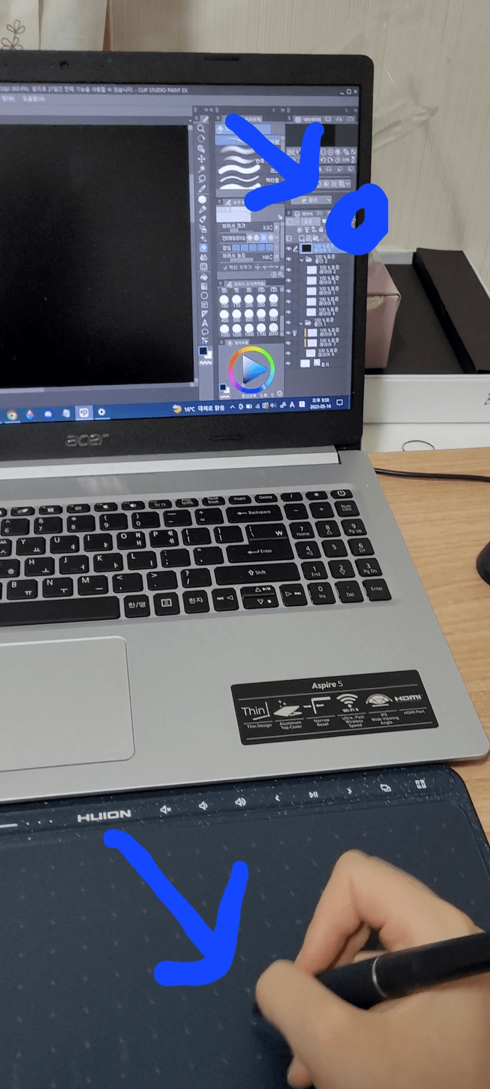 pen coordinate error CLIP STUDIO ASK