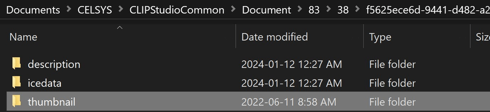 Organising Works in Clip Studio, Documents folder is a mess. - CLIP ...