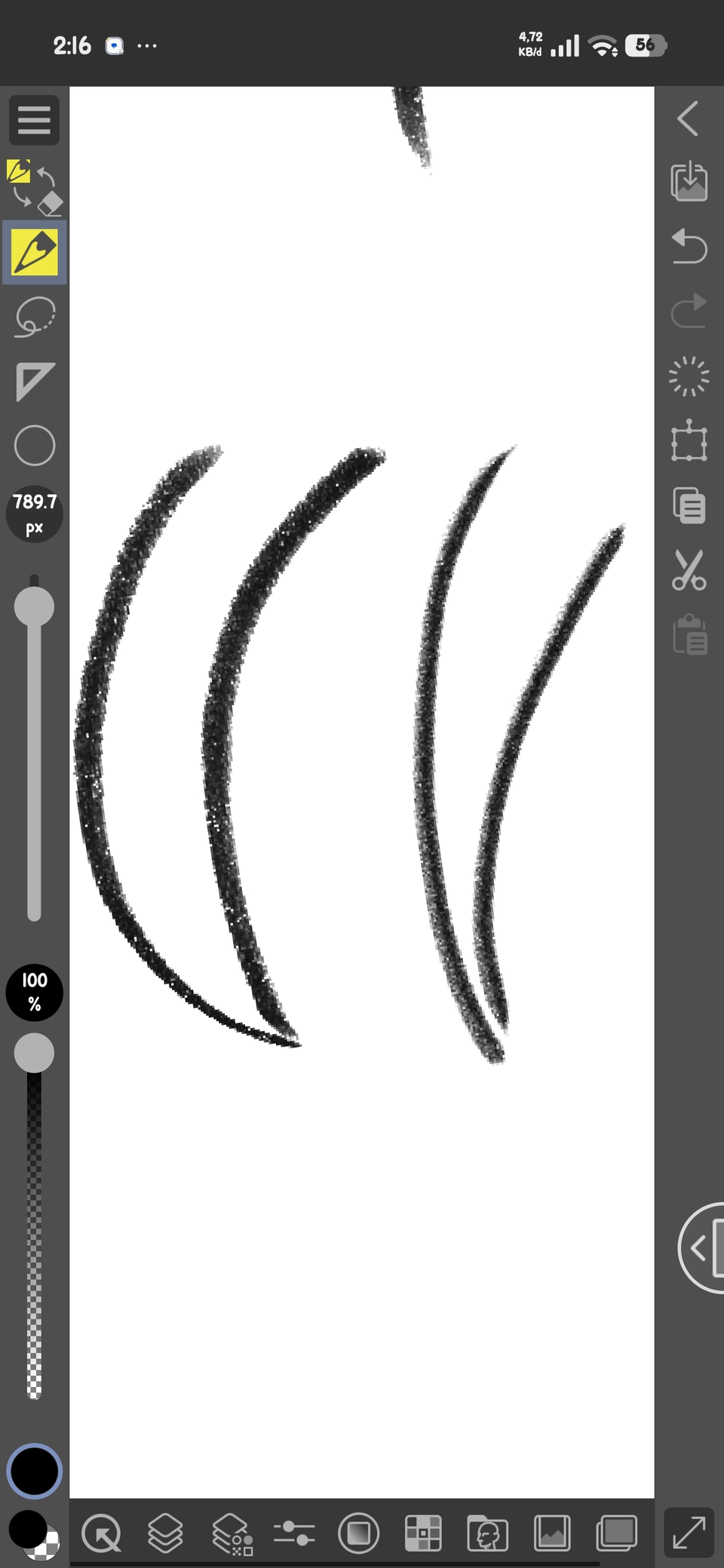 How to make a brush narrower and tapered - CLIP STUDIO ASK