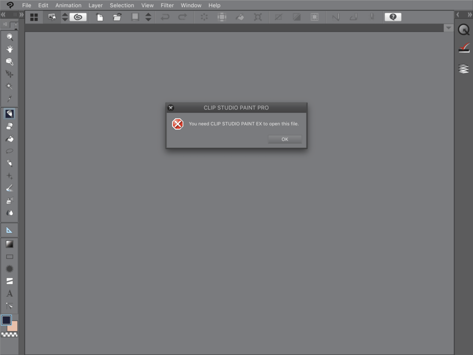 Impossible D Ouvrir Les Fichiers Sur Ipad Pro Apres Les Avoir Telecharges Vers Le Cloud Clip Studio Ask