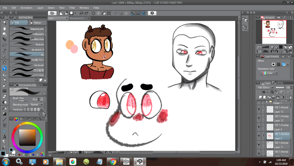 Tutustu 59+ imagen clip studio paint glow effect abzlocal fi