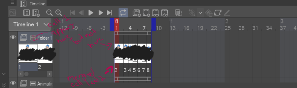 Animation| How to unmerge a cell? - CLIP STUDIO ASK