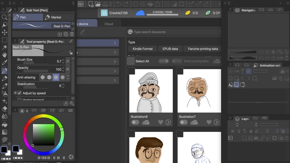 opening work - CLIP STUDIO ASK