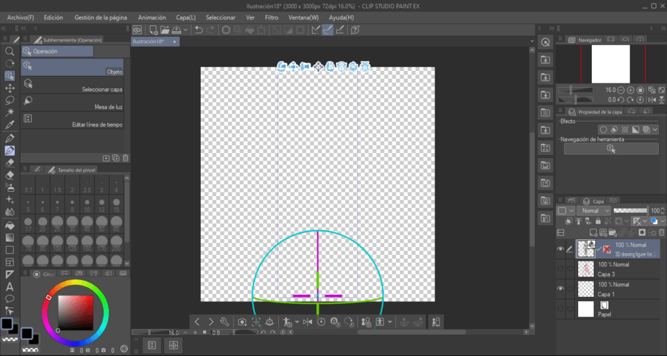 The 3d model is not visible when I select its layer - CLIP STUDIO ASK