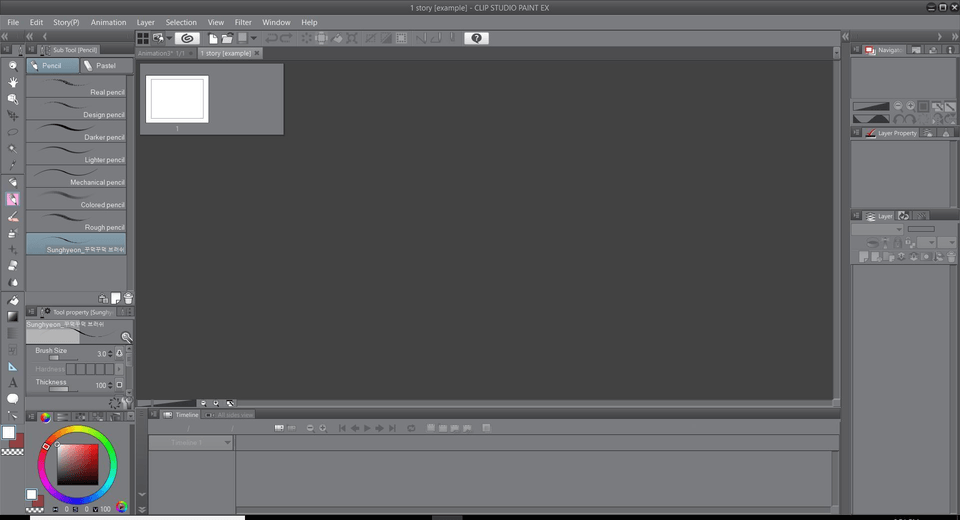 Cant save animation work/story page issues - CLIP STUDIO ASK