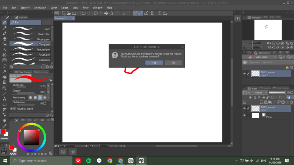 i cant save my file - CLIP STUDIO ASK
