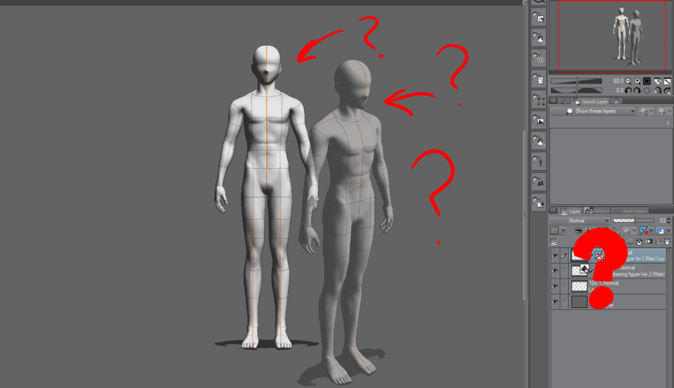 EX/PRO Individual 3D Character/Object Opacity - CLIP STUDIO ASK