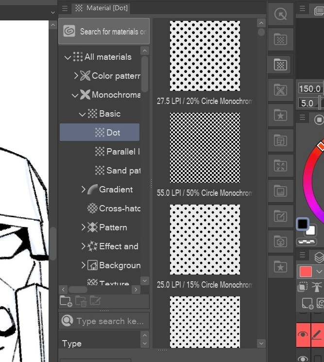 How to retrieve materials provided by clip studio paint? CLIP STUDIO ASK