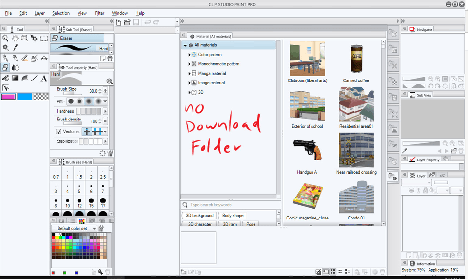 Как добавить картинку в clip studio paint