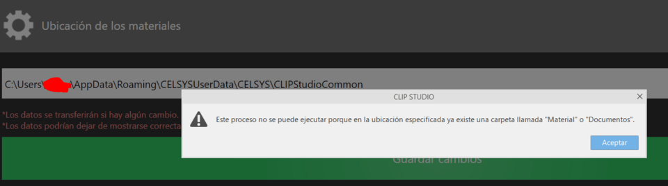 ERROR-problem transferring materials to another disk - CLIP STUDIO ASK