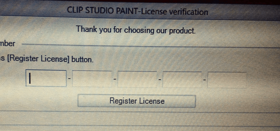 clip studio paint license key