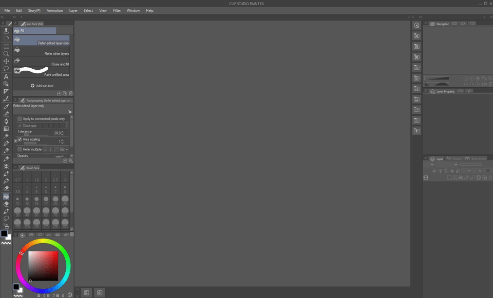 CLIP STUDIO PAINT 레이아웃은 컴퓨터를 다시 시작하거나 CSP를 오랫동안 닫으면 재설정됩니다. CLIP
