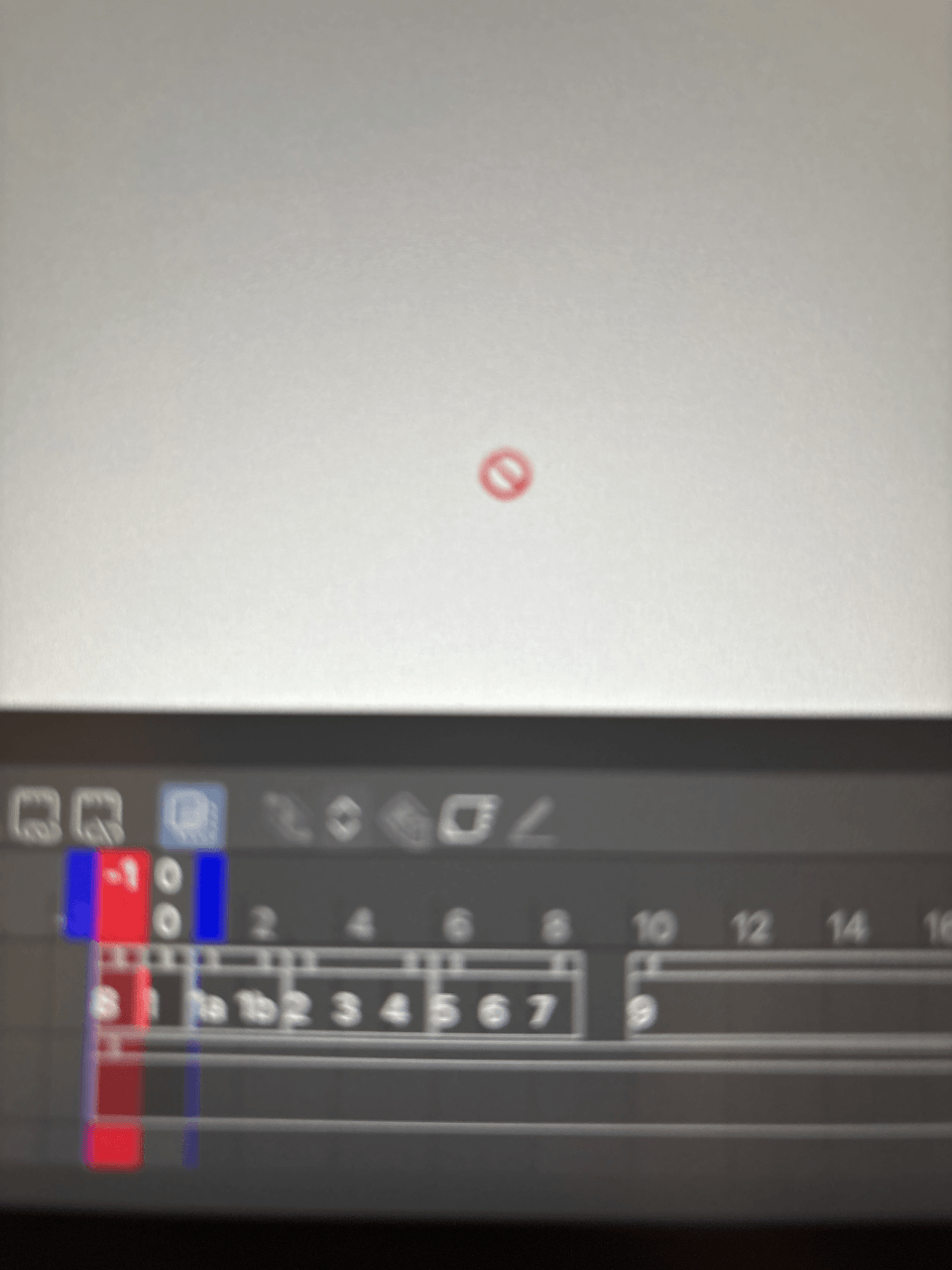 About the red diagonal line of the cursor Settings - CLIP STUDIO ASK