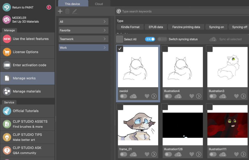 unable to reopen CSP files/make new projects - CLIP STUDIO ASK