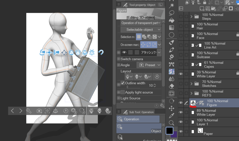 How to Keep Perspective Ruler Visible When Editing a 3D Model? - CLIP ...