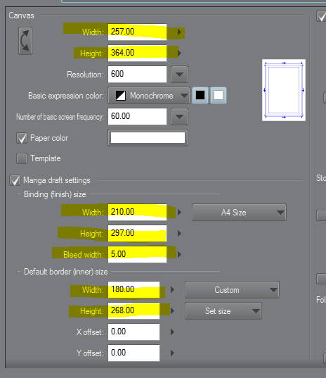 Standard Comic Book Page Templates for Clip Studio Paint